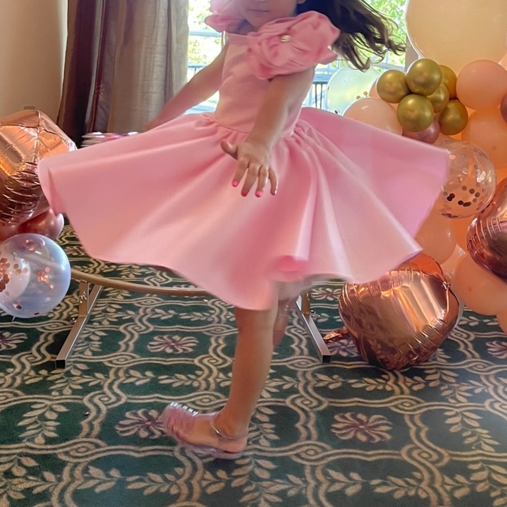 Pink dress